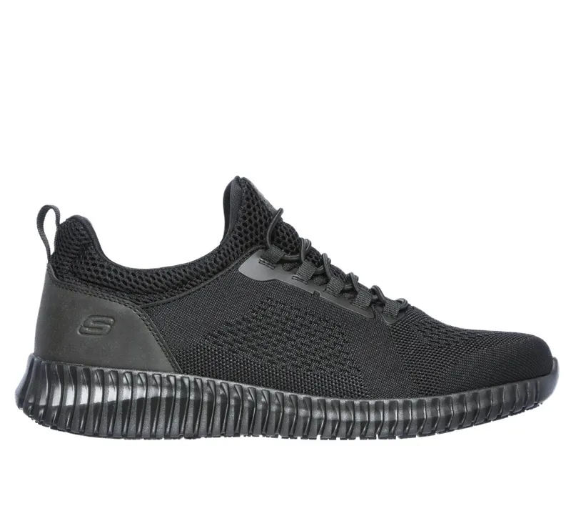 Skechers Work Relaxed Fit: Cessnock Sneaker Black