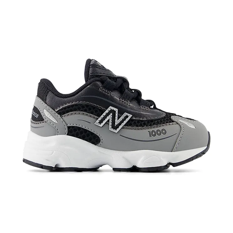 New Balance 1000 Bungee Lace Slate Grey Black (IV1000AK)