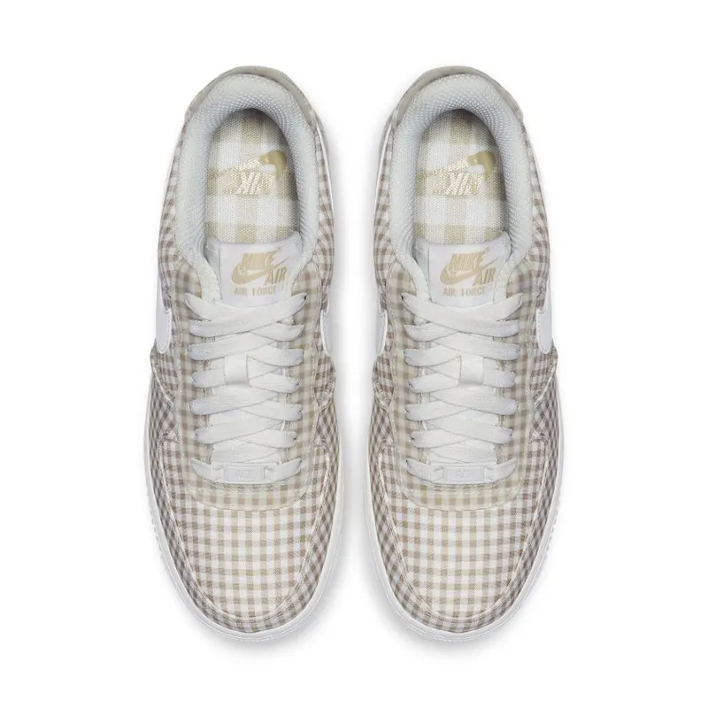 Nike Air Force 1 Low QS Beige Gingham (W) (BV4891-101)