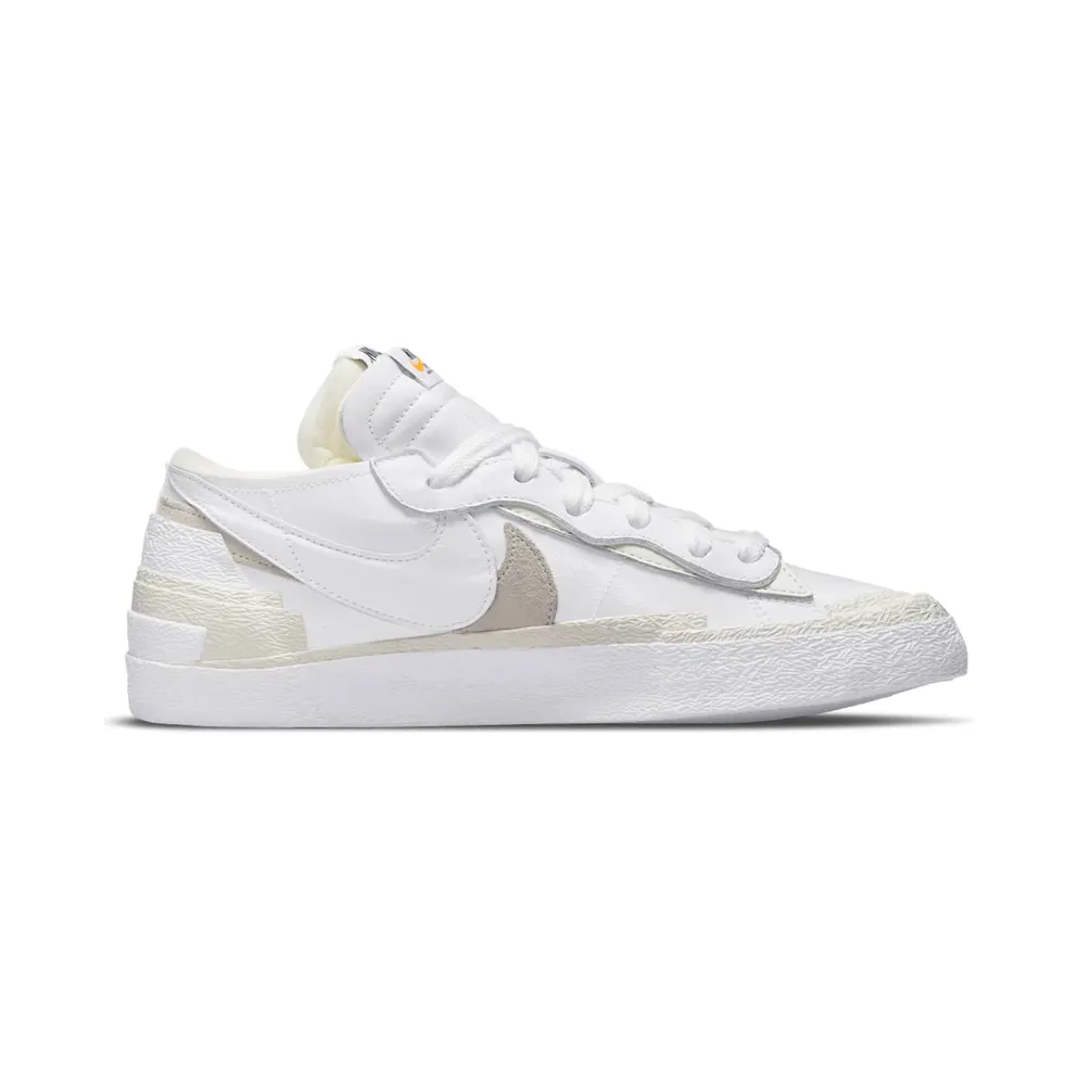 Nike x Sacai Blazer Low White Patent Leather (DM6443-100)