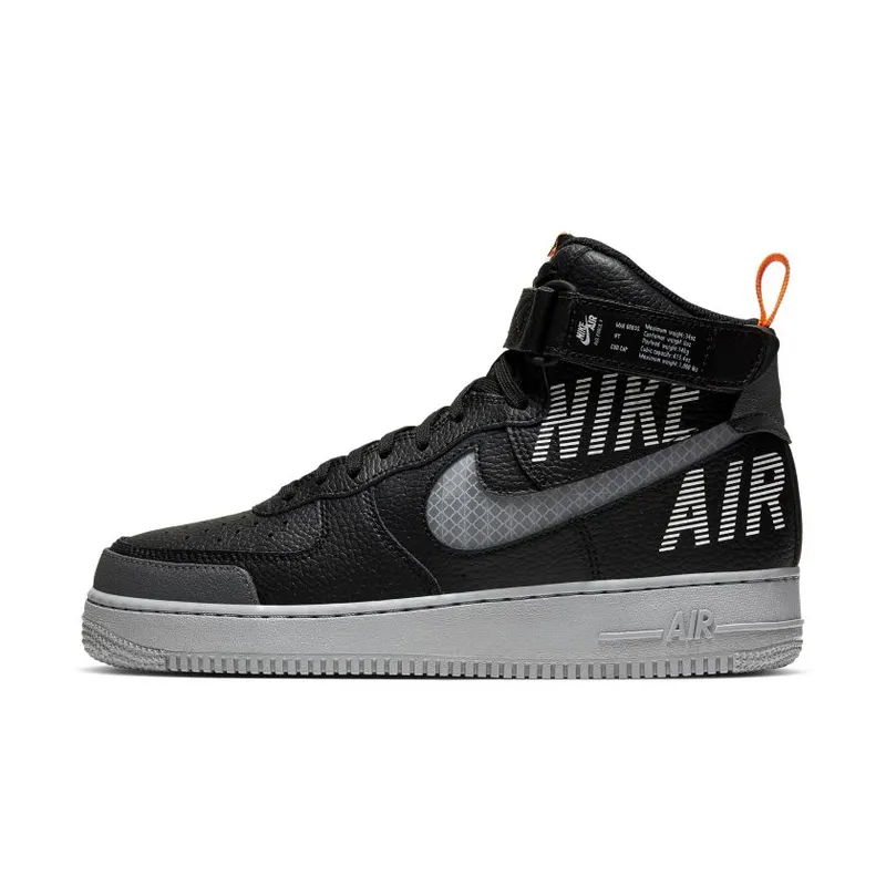 Nike Air Force 1 High LV8 2 Black Wolf Grey (CQ0449-001)
