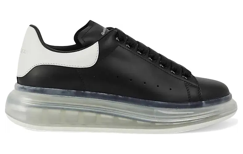 Alexander McQueen Oversized Clear Sole Black White (604232 WHX98 1041)