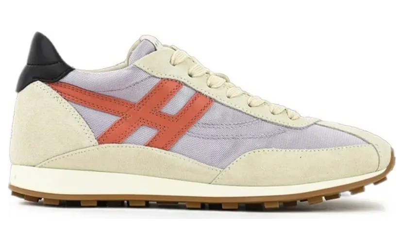 Hogan Athletic sneakers met logopatch – Beige (HXW6990GA20V0N0RWT)