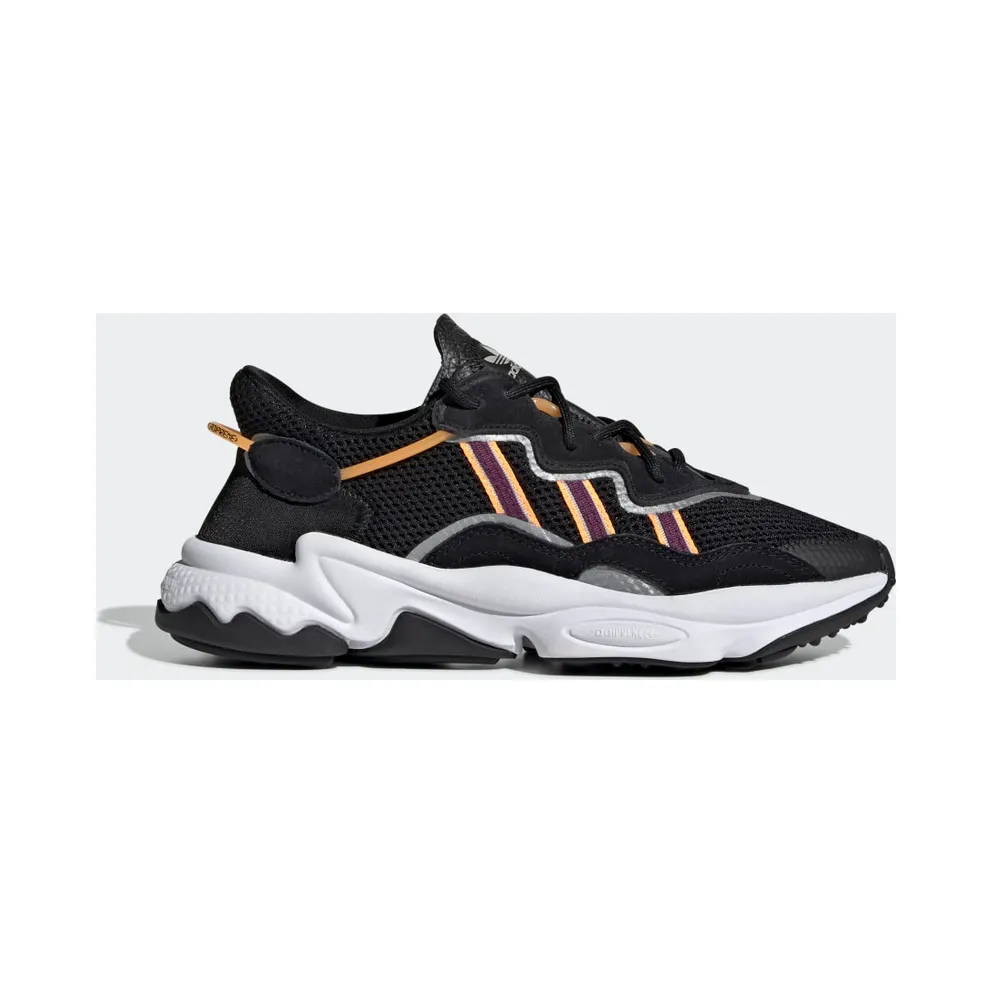 adidas OZWEEGO Schuh Core Black / Purple Beauty / Flash Orange (EH3219)