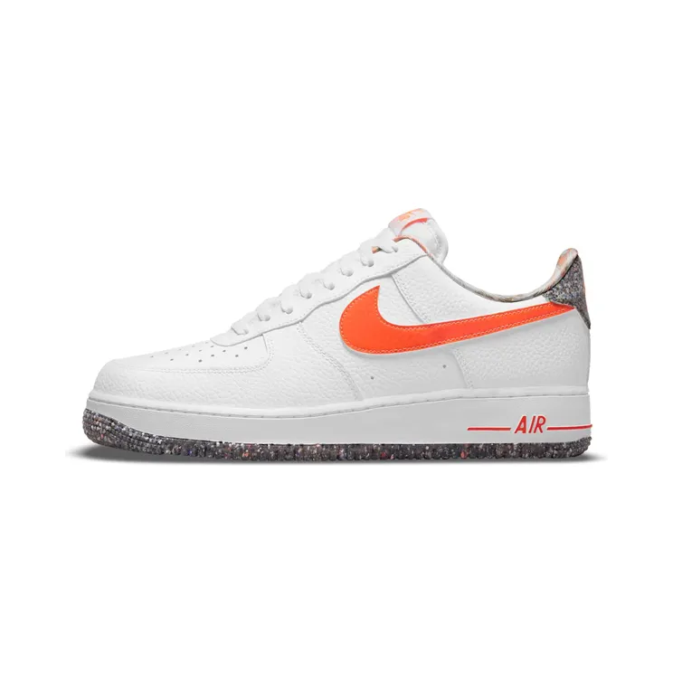 Nike Air Force 1 Crater White Team Orange (2021) “White / Medium Olive / Oil Green / Total Orange” (DM9098-100)