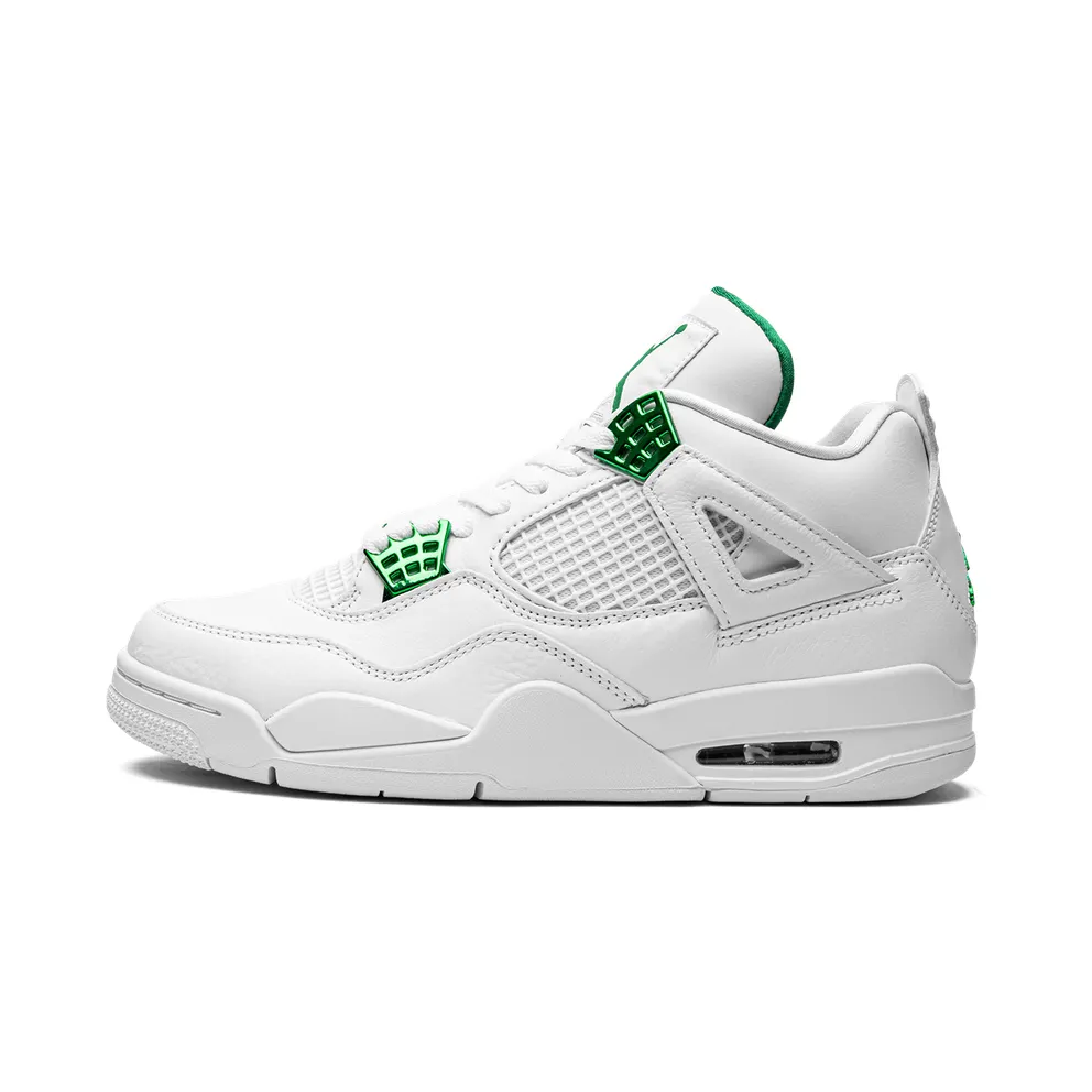 Air Jordan IV 4 Retro Metallic Green (GS) (2020) (408452-113)