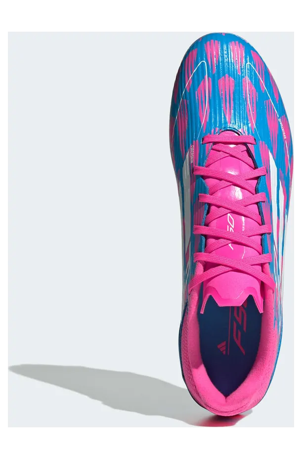 adidas F50 League Multi-Ground Solar Blue Cloud White Solar Pink (IE0603)
