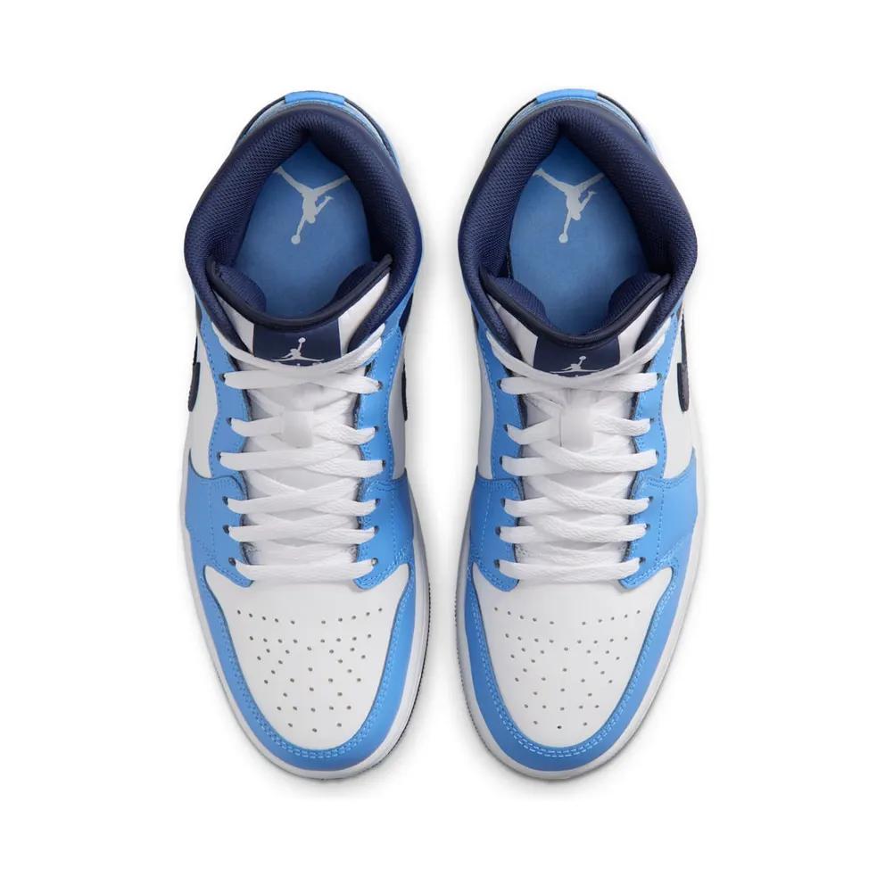 Jordan 1 Mid “University Blue Midnight Navy” (DQ8426-405)