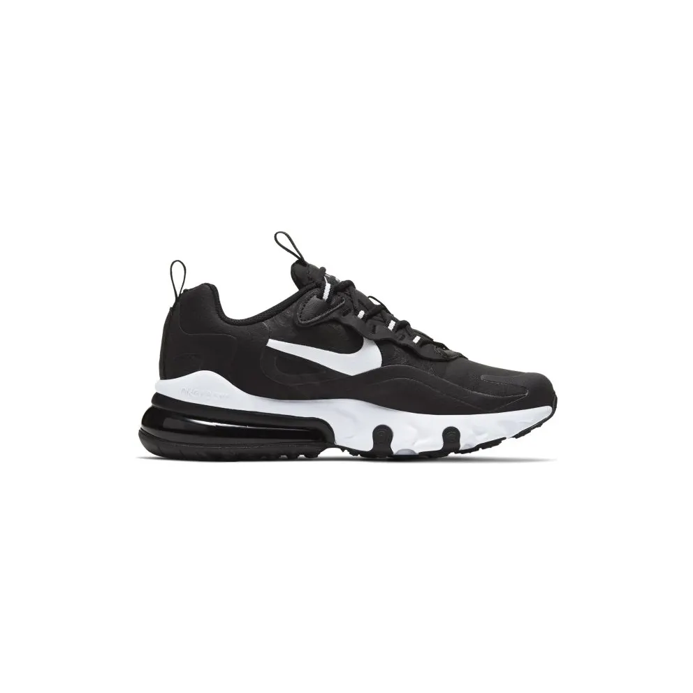 Nike Air Max 270 React Black (GS) Black/Black/White (BQ0103-009)