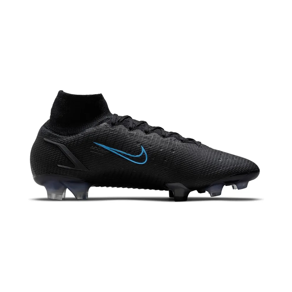Nike Mercurial Superfly 8 Elite FG Black Light Blue (CV0958-004)