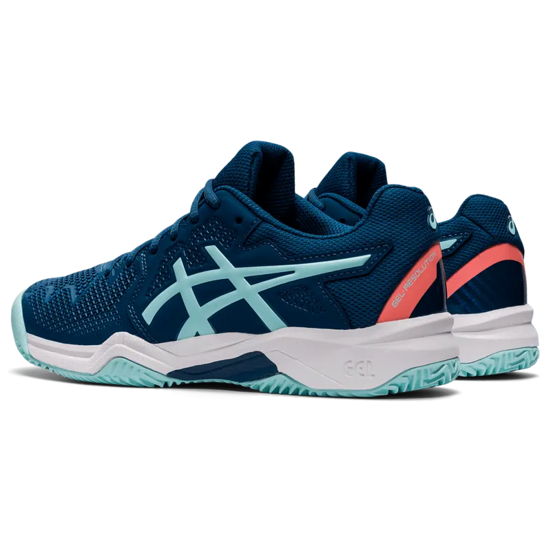 Asics GEL-RESOLUTION 8 GS CLAY Light Indigo/Clear Blue (1044A019.406)