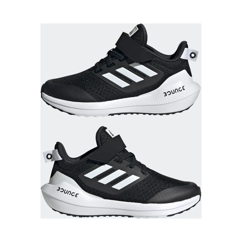 Adidas EQ21 Run 2.0 Bounce Sport Running Elastic Lace with Top Strap Core Black / Cloud White / Core Black (GY4371)