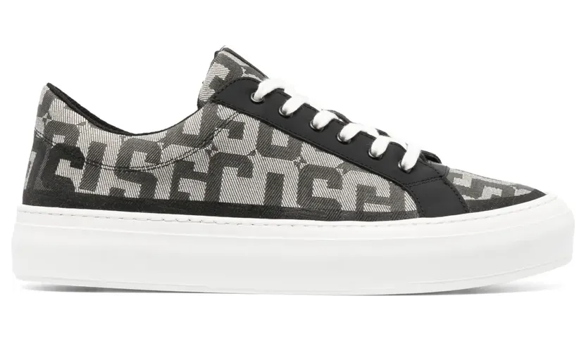 GCDS Sneakers aus Monogramm-Jacquard – Nude (SS23U460081)