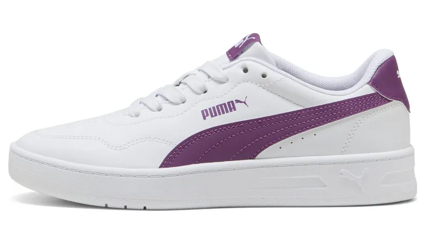 Puma Court Lally “Puma White / Plum Wine” (400367_14)