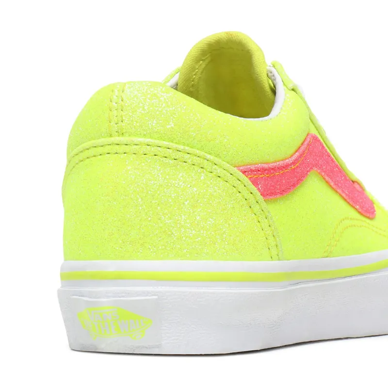 Vans Old Skool Yellow Glitter (PS) Yellow/True White (VN0A4BUUWKD)