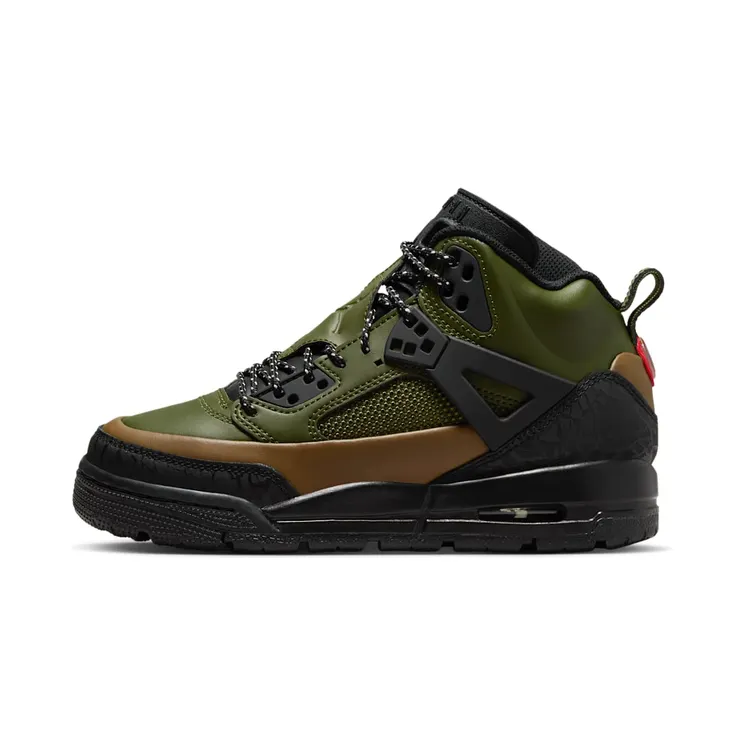 Jordan Spizike Winterized “Legion Green / Military Brown / University Red / Black” (FD4653-300)