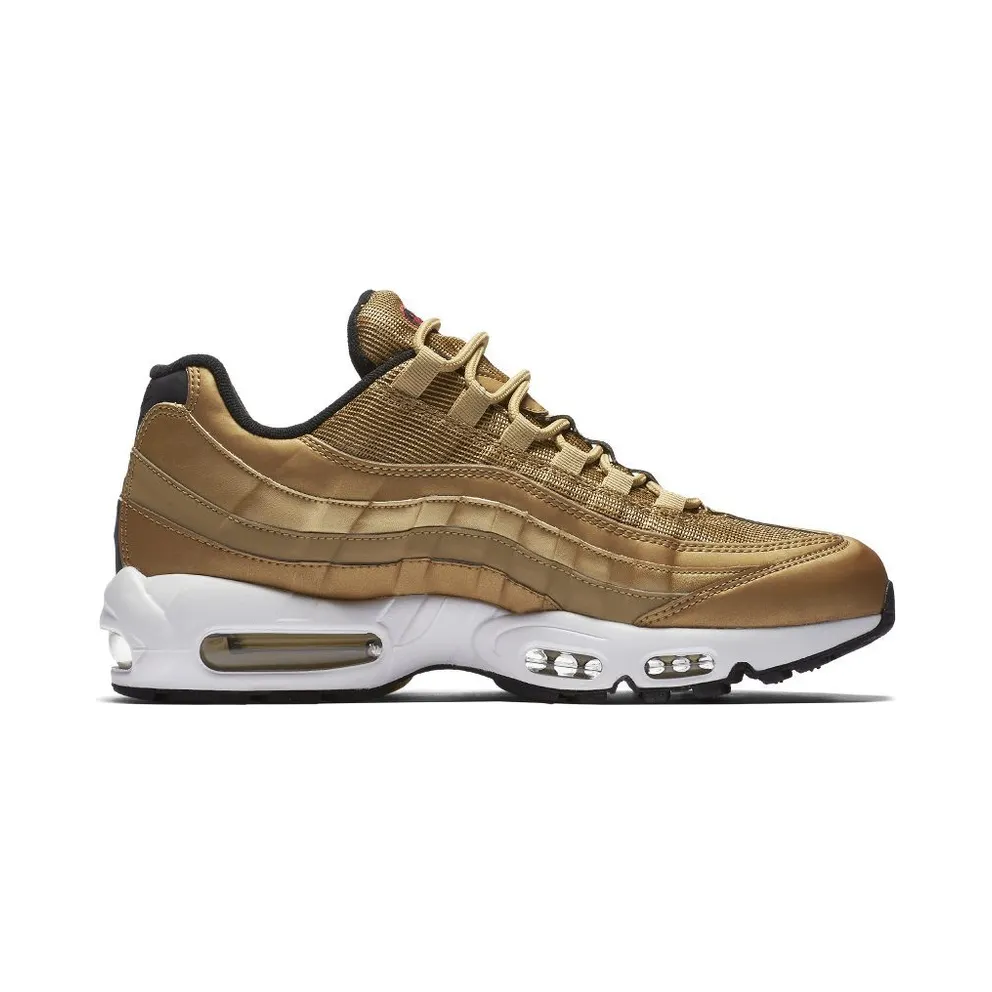 Nike Air Max 95 Metallic Gold Metallic Gold/Varsity Red-White-Back (918359-700)