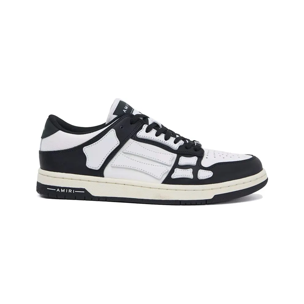 AMIRI Skel Top Low Black White (MFS003-004)