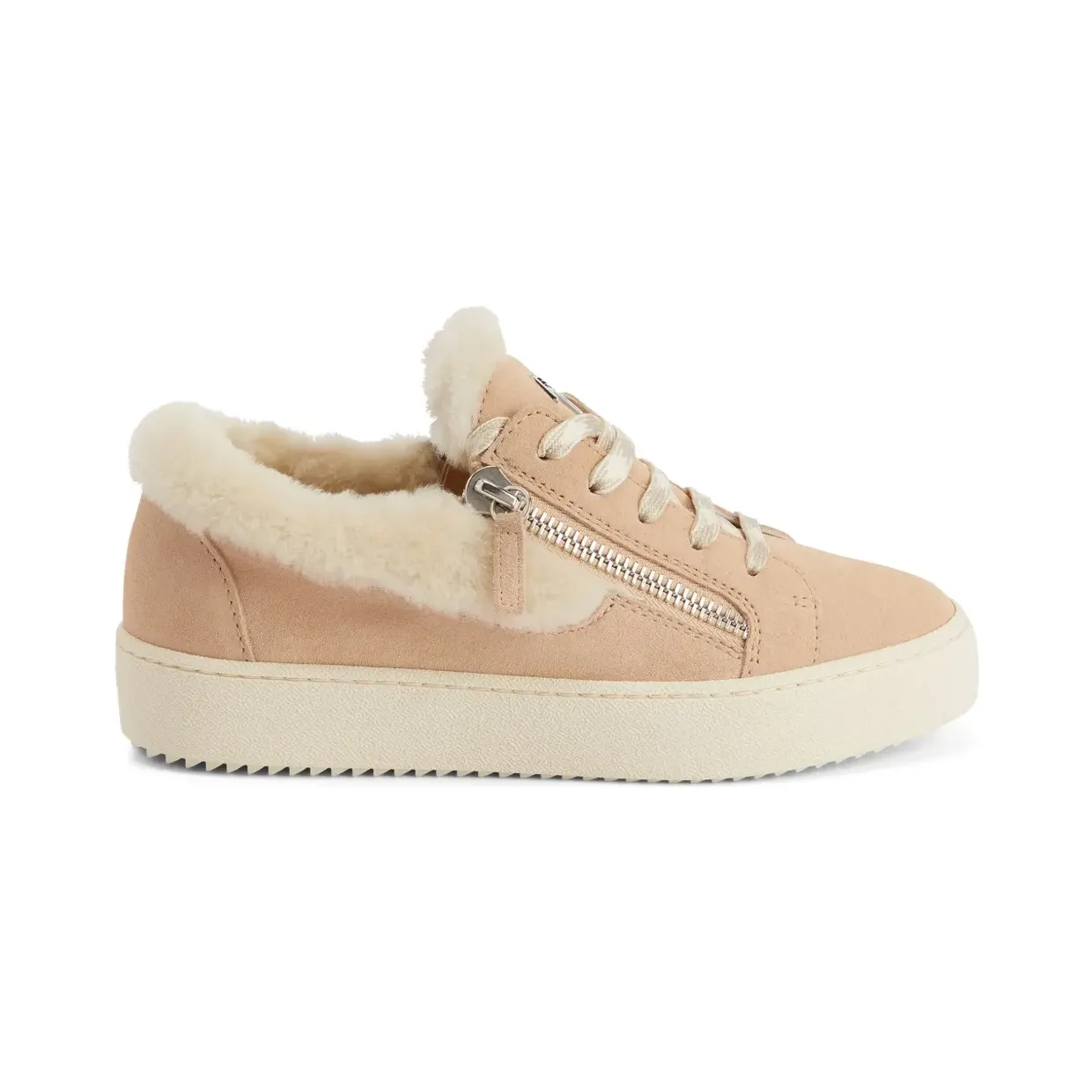 Giuseppe Zanotti Gail Ice lammy sneakers – Beige (RW30037001)