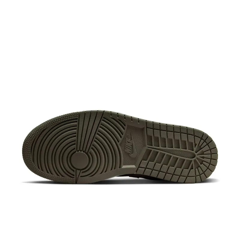AIR Jordan 1 LO SE “Black / Olive/ Bright Crimson” (DQ6076-002)