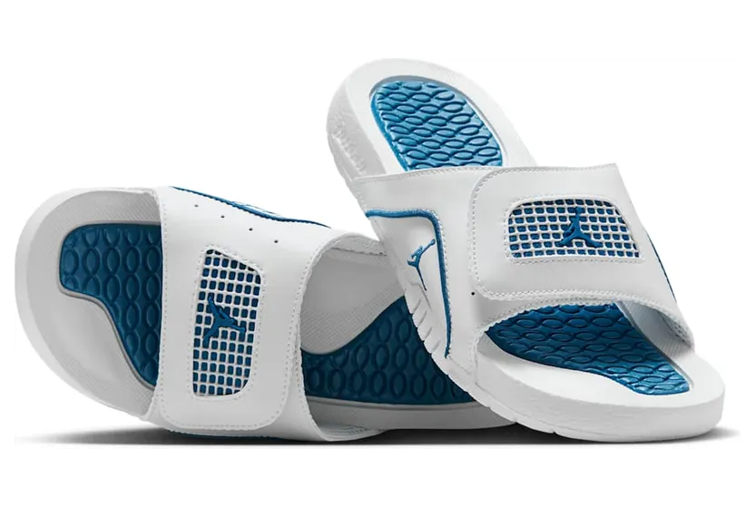 Jordan Hydro 4 Retro Off White Neutral Grey Industrial Blue (532226-141)