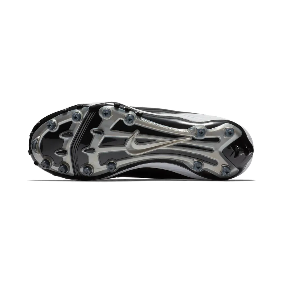 Jordan 11 Retro Low Cleat Black Black/White-Metallic Silver (AO1560-011)