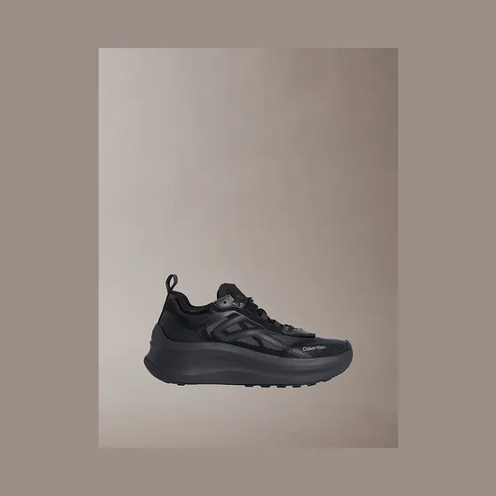 Calvin Klein Ck Volumax – Chunky Ck Stripe Runner “TRIPLE BLACK” (HW0HW030050GJ)