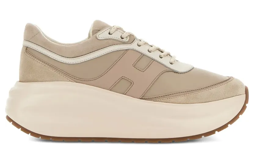 Hogan H696 chunky Runner sneakers – Beige (HXW6960FW10UKV)