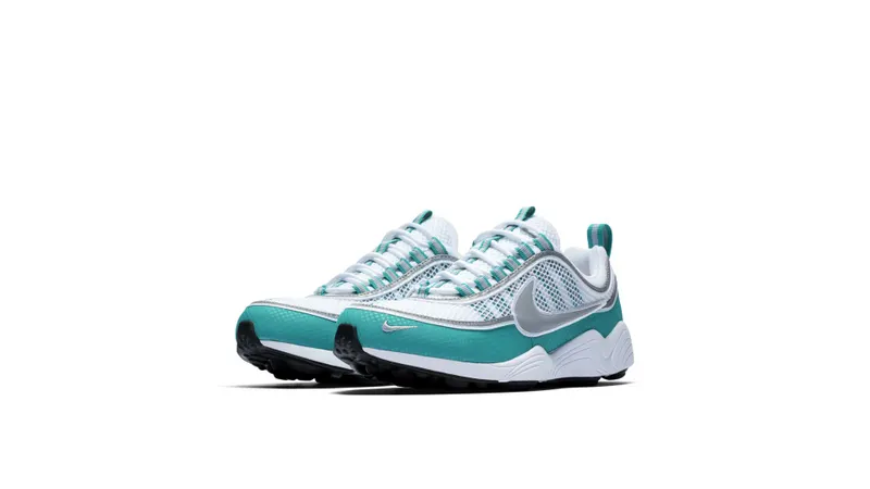 Nike Air Zoom Spiridon White Turbo Green White/Silver-Turbo Green-Laser Orange (849776-102)