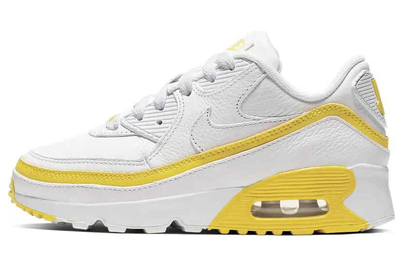 Nike BPUndefeated x Air Max 90 “White / Opti Yellow” (CQ4616-101)