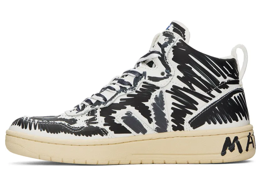 Marni Black Veja Edition V-10 Sneakers (VQMS-3067A V1520) (3)