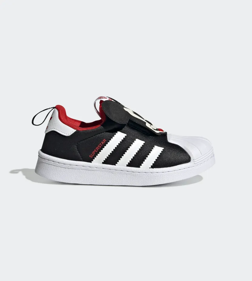 adidas Disney Superstar 360 Core Black / Cloud White / Vivid Red (Q46299)