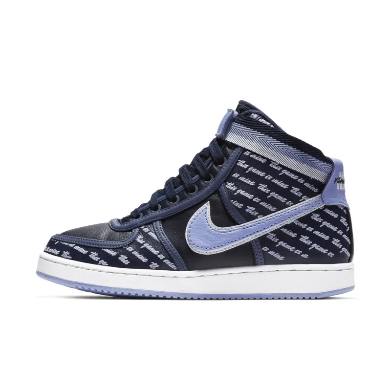 Nike Vandal High This Game Is Mine (W) Blackened Blue/White-Twilight Pulse (AH6826-401)