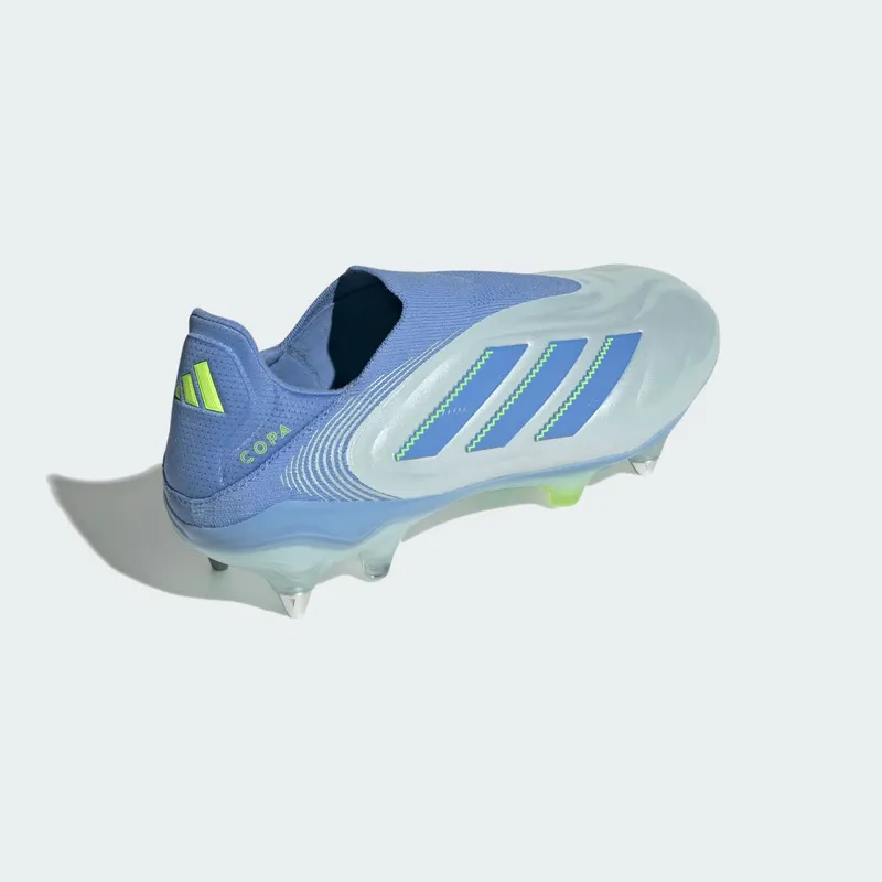 adidas Copa Pure 3 Elite Laceless SG Halo Blue Fusion Lucid Lemon (IH0857)