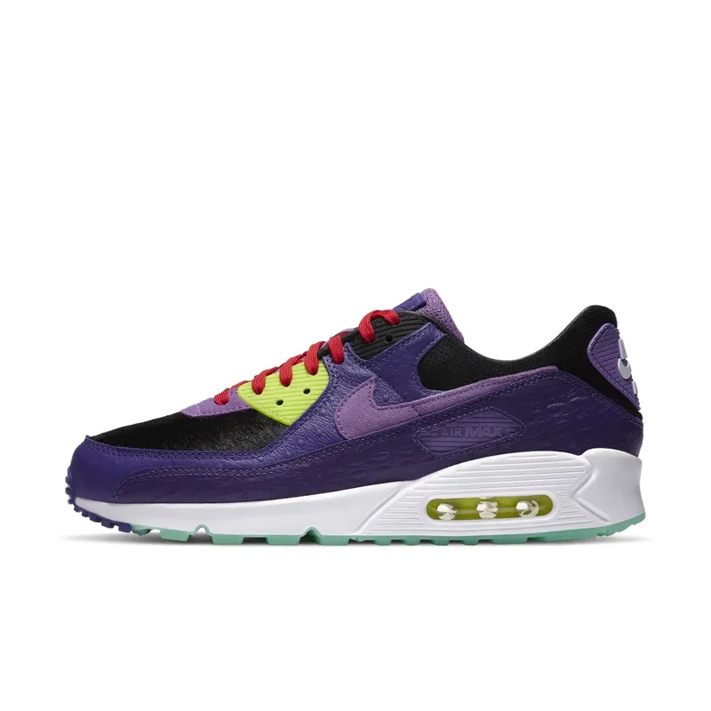 Nike Air Max 90 Violet Blend Black/Purple-Volt-Mint (CZ5588-001)