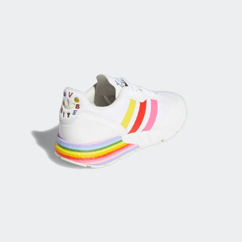 adidas ZX 1K Boost Pride Cloud White / Cloud White / Off White (GW2418)