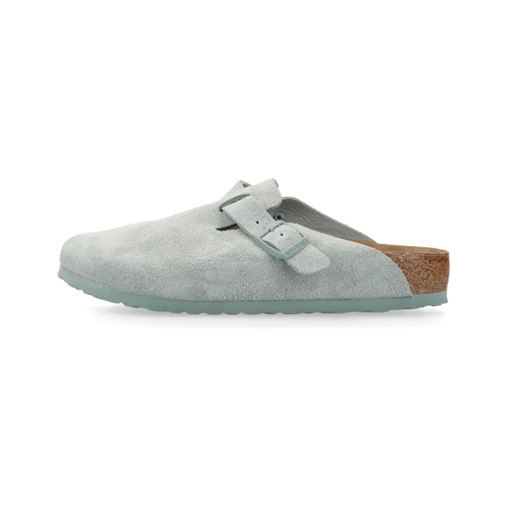 Birkenstock Boston Suede Leather (pure sage) – 1029212