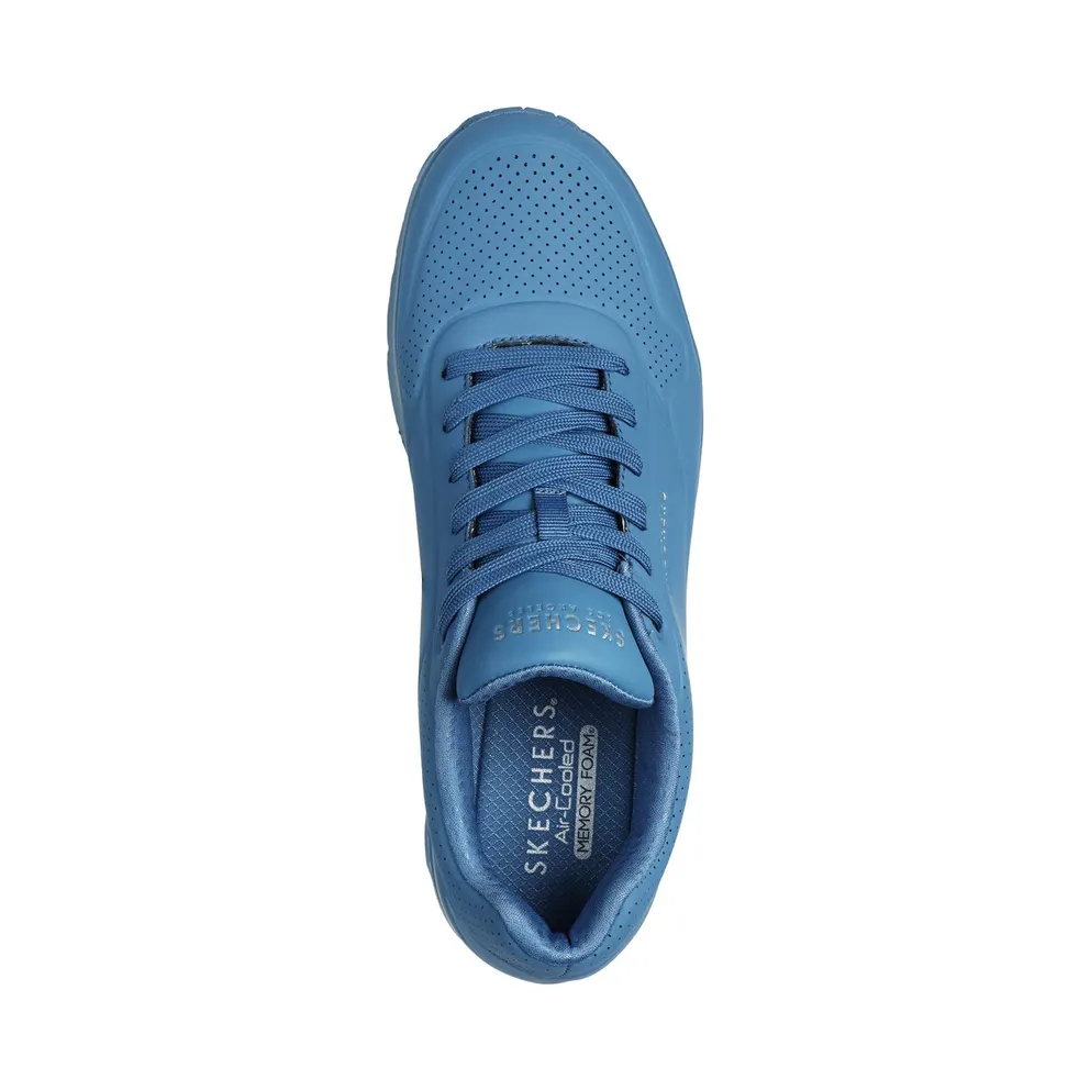Skechers UNO – Stand On Air Sneaker Licht Denim