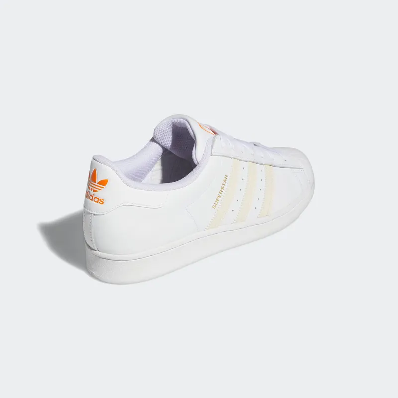 adidas Superstar Cloud White / Ecru Tint / Orange Rush (GZ3737)