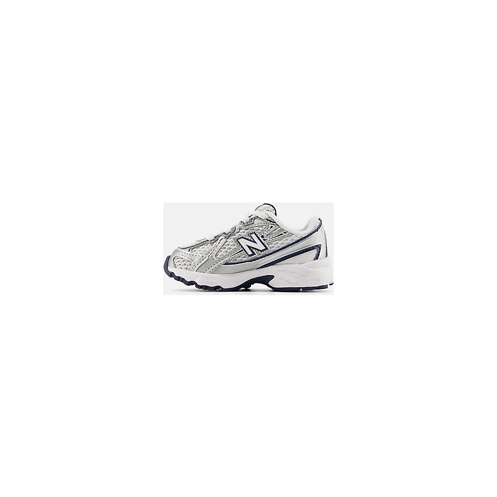 New Balance 740 Bungee Lace White Navy Silver (IZ740WN)