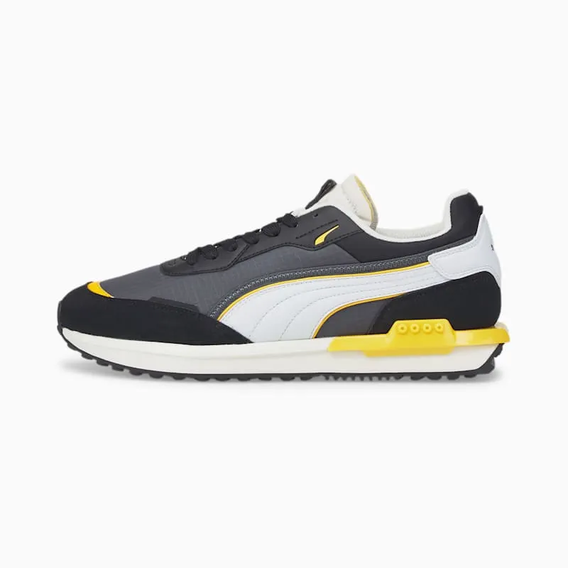 Women’s PUMA City Rider Electric Black/Ebony/Nimbus Cloud (382045-05)