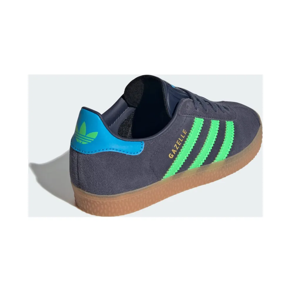 adidas Gazelle Shadow Navy Screaming Green (IH6471)