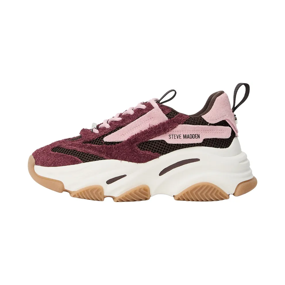 Steve Madden sneaker Donkerbruin / Aubergine (SM11004652-03006-6PU)