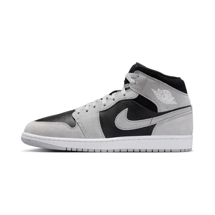 Jordan 1 Mid Light Smoke Grey Black – “Light Smoke Grey / Black / White” (DQ8426-008)