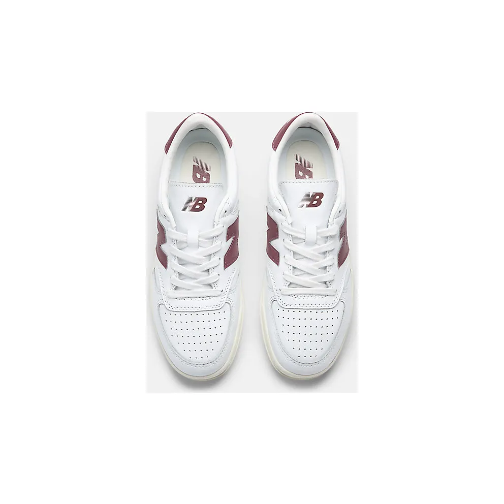 NEW BALANCE T500 “White / Washed Burgundy” (CT500LPB)