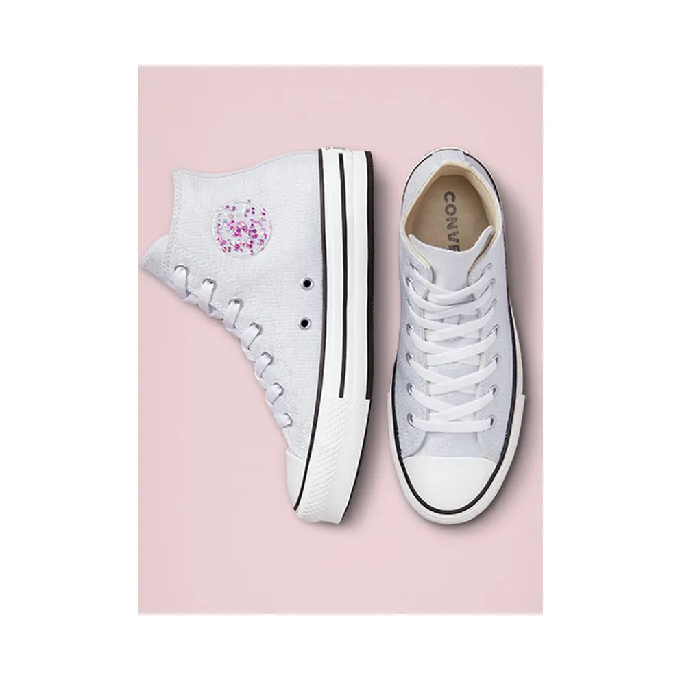 Converse Chuck Taylor All Star Platform Glitter White/Silver/natural Ivory (272839C)