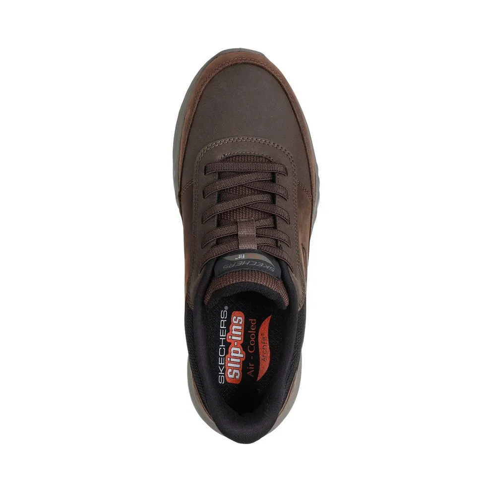 Skechers Slip-ins: Arch Fit Orvan – Moxley Sneaker Cacao