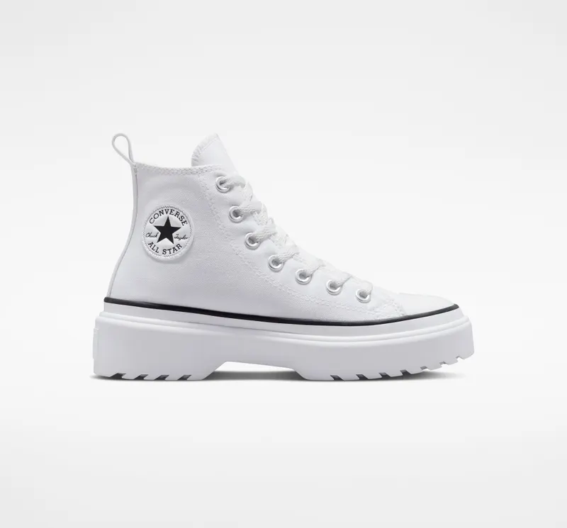 Converse Chuck Taylor All Star Lugged Lift Platform Canvas White/White/Black