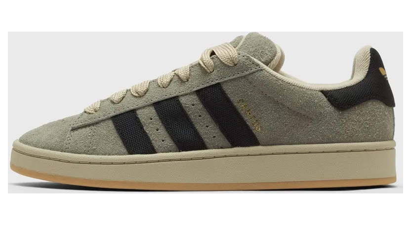 adidas Campus 00s Silver Pebble Black Stone Khaki