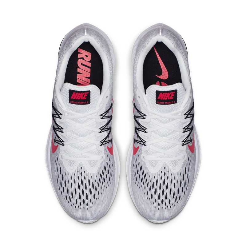 Nike Zoom Winflo 5 ‘Red Orbit’ White/Red Orbit-Pure Platinum (AA7406-101)
